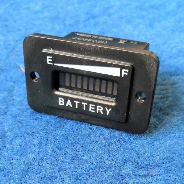 Цифровой светодиодный прямоугольный индикатор разряда батареи 12 В 24 в 36 в 48 в 72 в