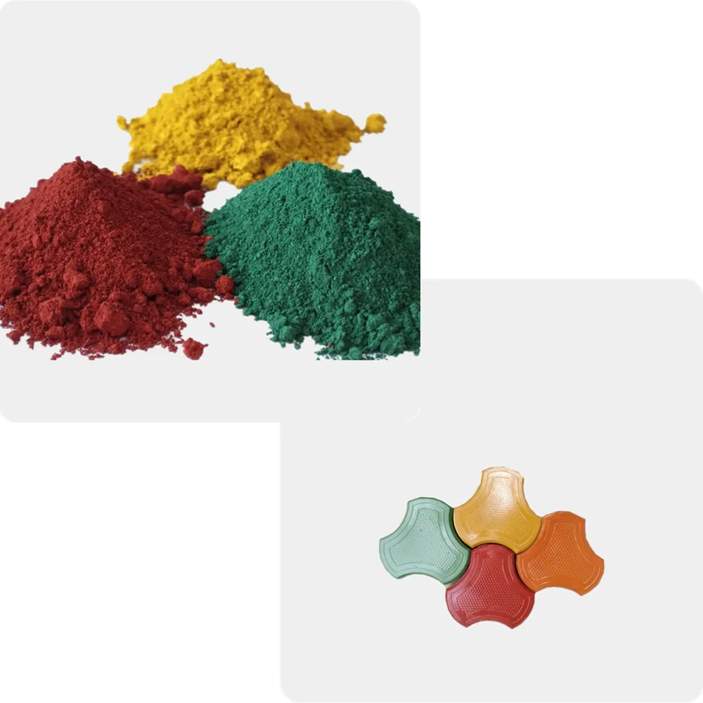 bricks green iron oxide cement colorant for bricks paving