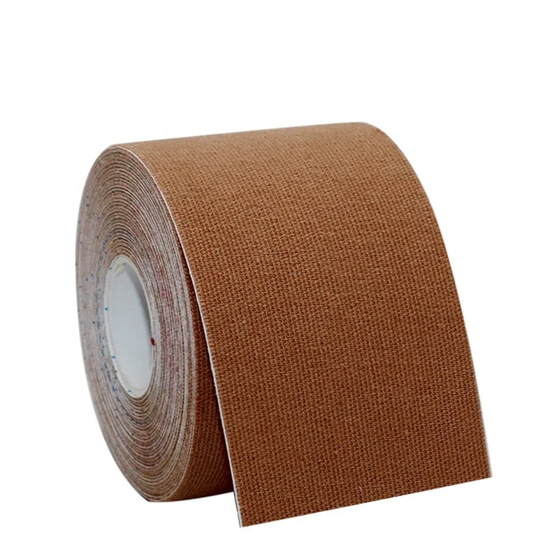 Athletic Manufacturer Wholesale Price Oem Lifting Black Bandage Sweatproof Waterproof Elastic Sport 5*5 Tape Kinesiology
