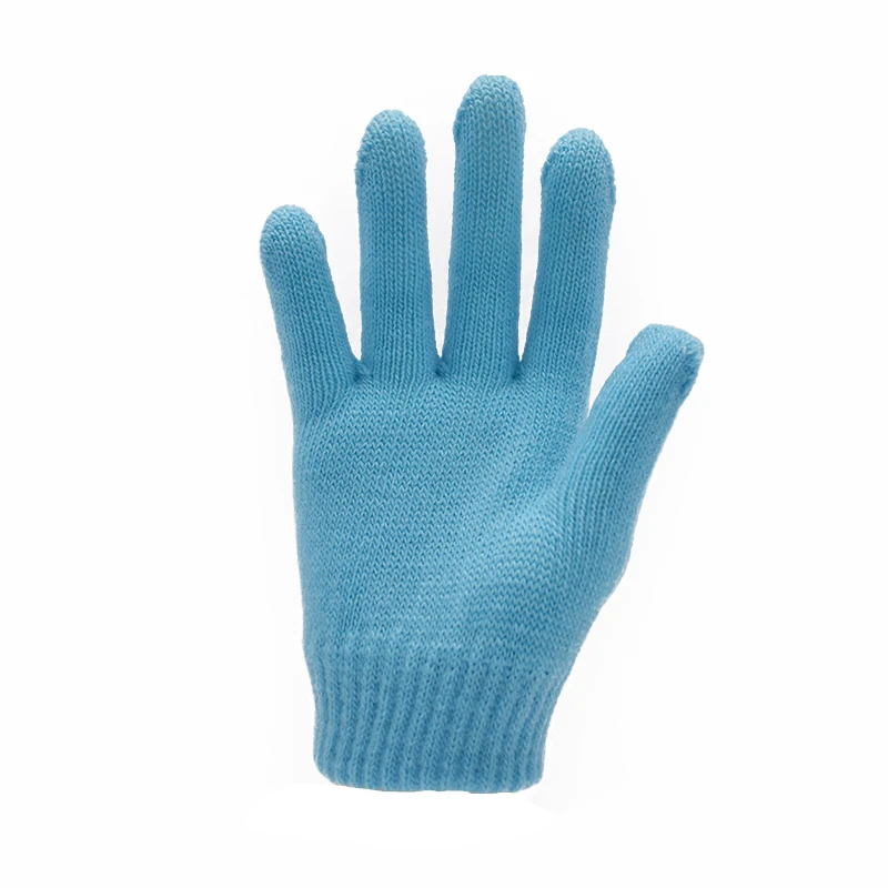 AGRADECIDO High Quality Winter Gloves Knitted Gloves Cute Printing Cartoon Flamingo Hand Gloves