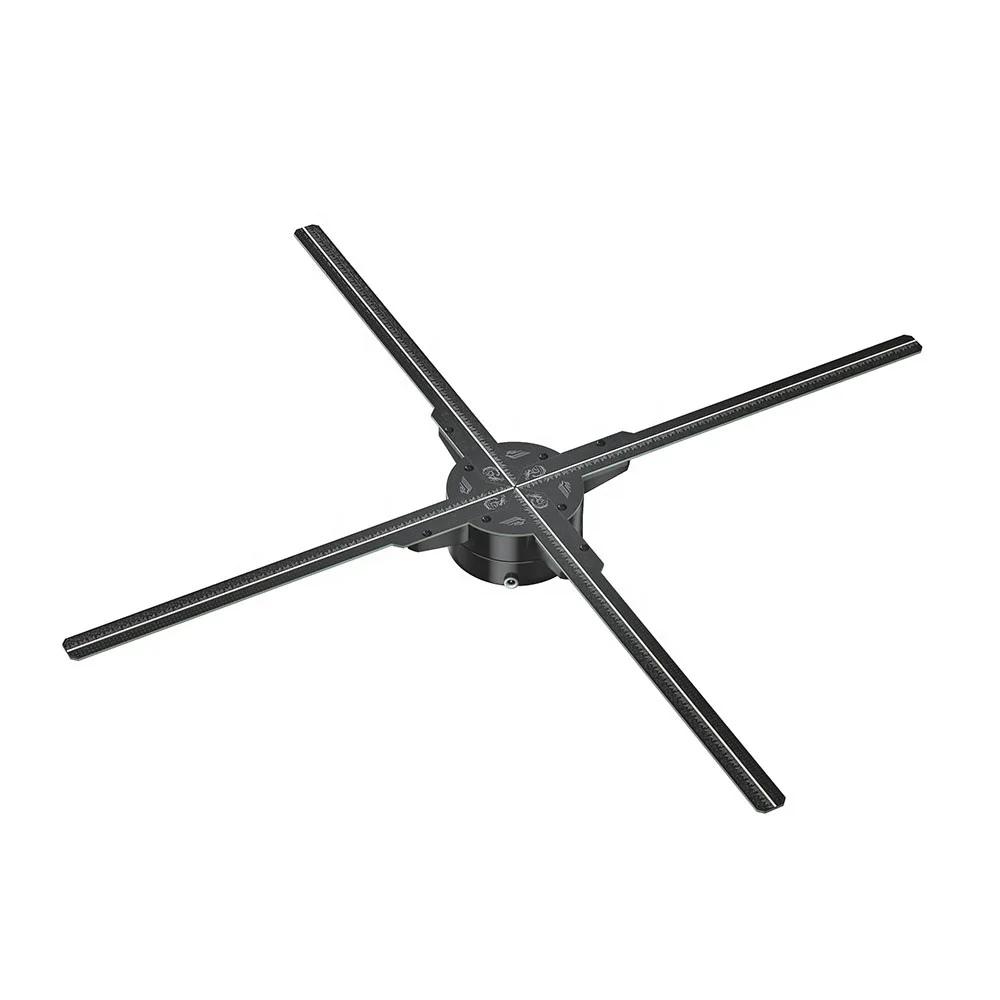 Eye Catches Cheap Holographic Fan Wifi App Control Holo Fan Splicing Function Hologram Led 3d premade Fan