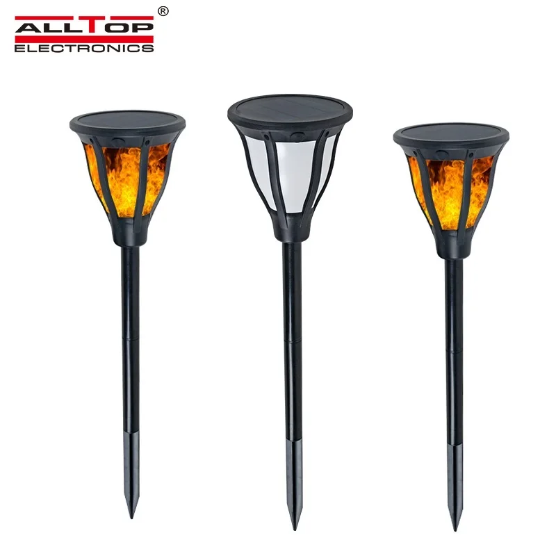 ALLTOP China Wholesale Die-casting ABS 2w IP65 Waterproof Outdoor LED Solar Garden Path Light