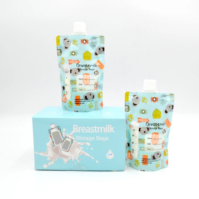 Best price eco plastic breastfeeding milk bags