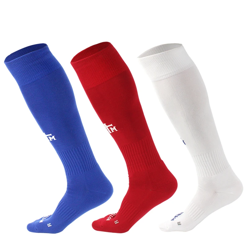 factory New hot  design polyester nylon socks Custom logo soccer  sport Football grip Socks