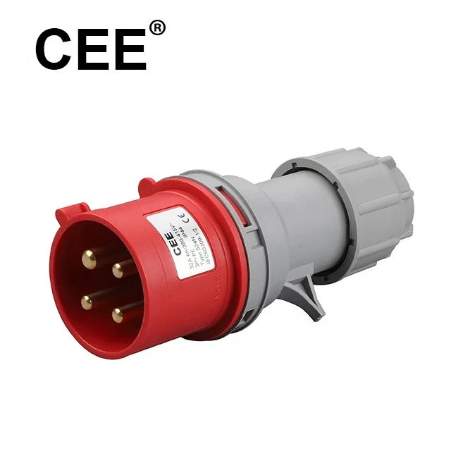 CEE IEC309 380v 3-фазовый гнездо ip44 32a 4p розетка для установки на поверхность