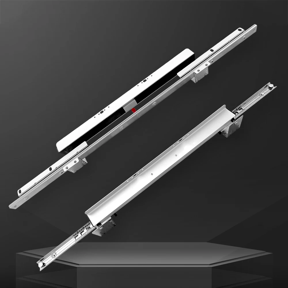 Soft Close Sliding Dining Tables 45mm Dining Table Slide Telescopic Extension Sliding Dining Table Mechanism