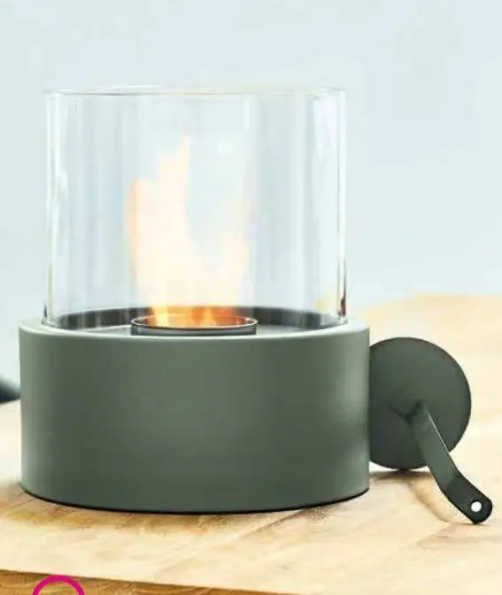 SOUSTAR Table top glass moveable bio ethanol Fireplace Burnr Ethanol