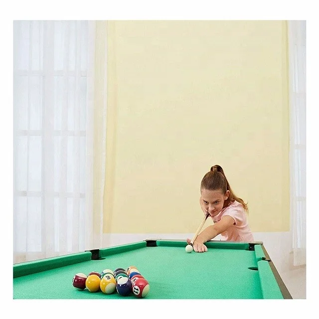 Mini Unisex Indoor Sports Game Table Custom-Size MDF Pool Billiard Table Popular Rubber Cushion Plastic Multi-Players Snooker