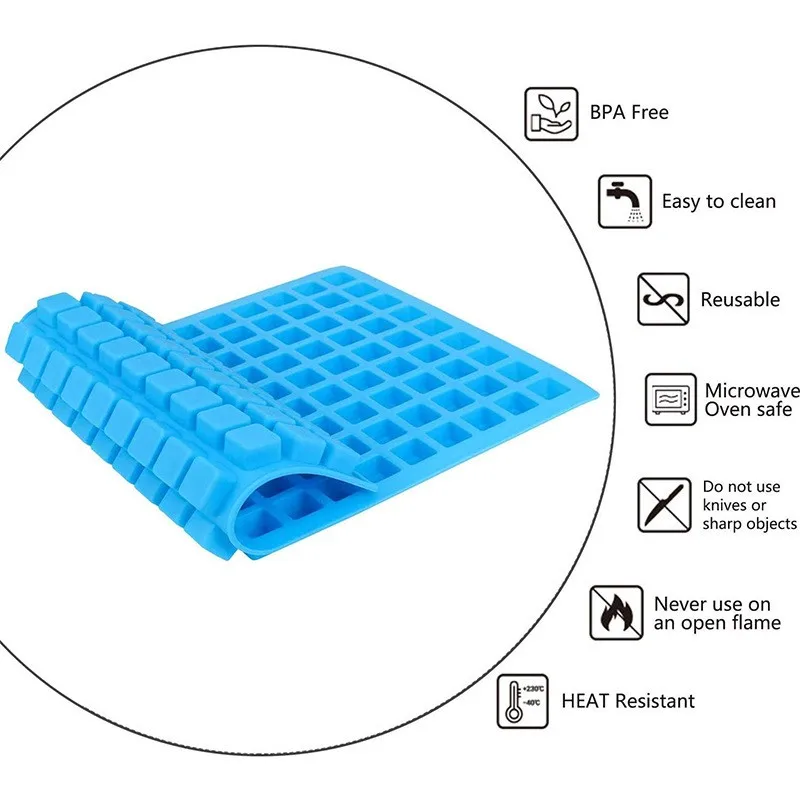 2024 Whiskey Easyrelease Bpafree Small Cover Stackable Round Square Large Lid With Flexible Mold Freezer Cube Tray Ice Silicone