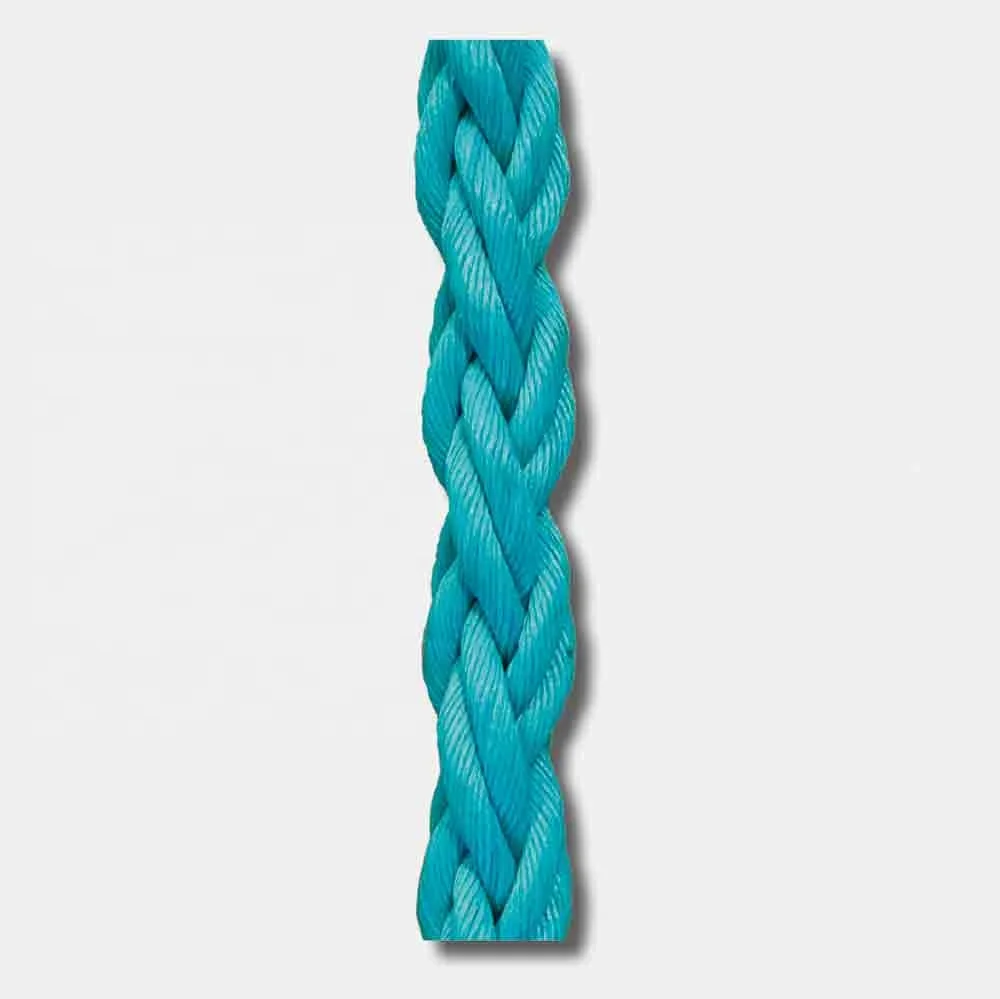 China Factory Wholesale High Tensile 8 Strands Polyester Marine Braided Mooring Berthing Rope For Ship Vessel Boat Mooring