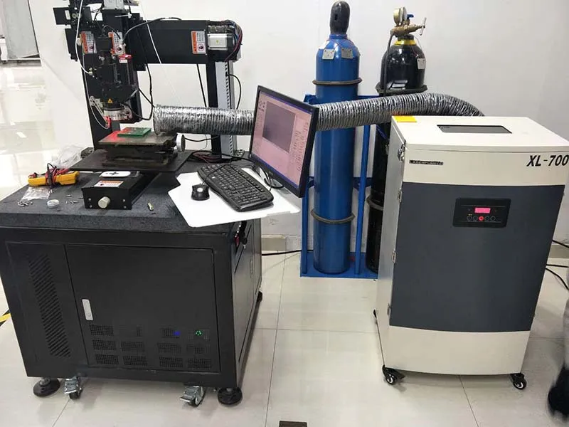 
Mobile 700 W High Air Flow Mid Size Laser Solder Station Fume Extractor With HEPA Filter 