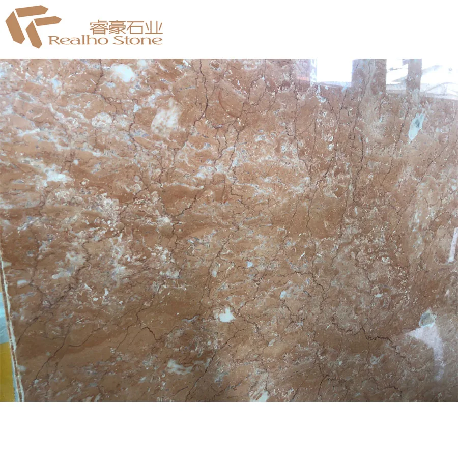 OEM/ODM Orange Peel Red Marmo Baldosa High-quality Stone Best Popular Marble Wall/Floor Tiles For Bathroom Walls