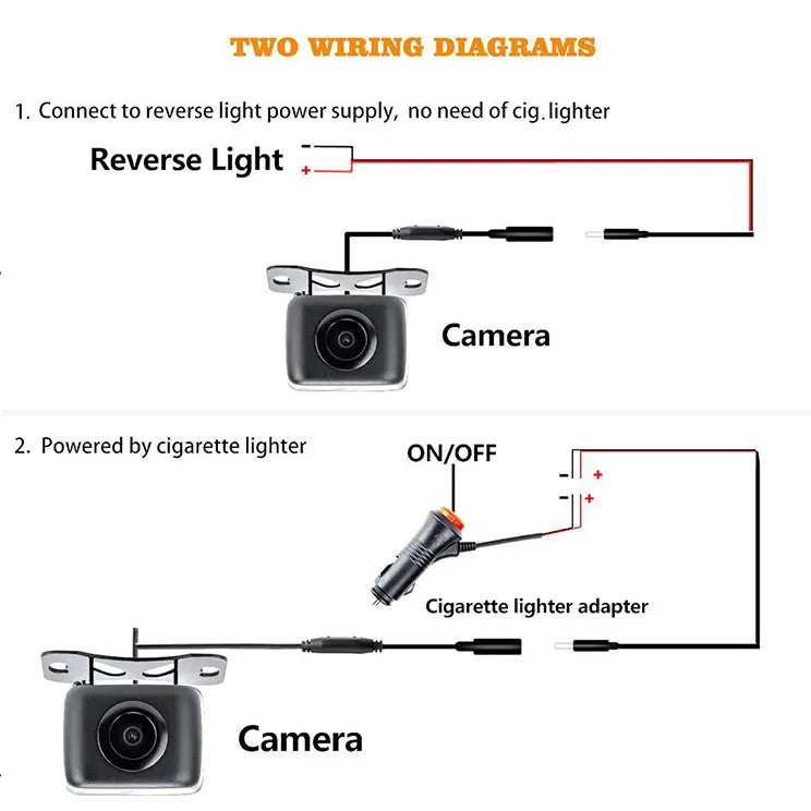 180 Degree Wireless Car Front View Camera For Mitsubishi Outlander EX