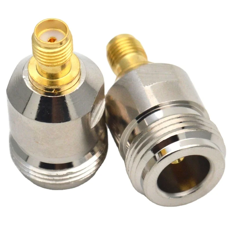 N Connector N Jack Female to SMA Female Jack Adapter High Quality Cooper Metal RF Conector