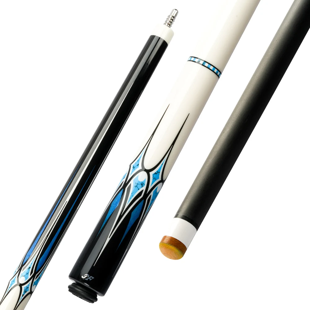 Jflowers Billiards 3 Cushion Carom Cue Carbon Fiber 12mm 142cm Black Technology Korea Libre Cue Billar Cue