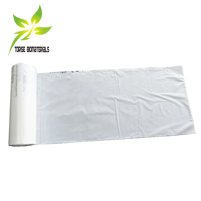 Bulk Reusable PLA Biodegradable & Compostable Shopping Produce Bags Plastic Fruit & Vegetable Packaging Bags on Roll
