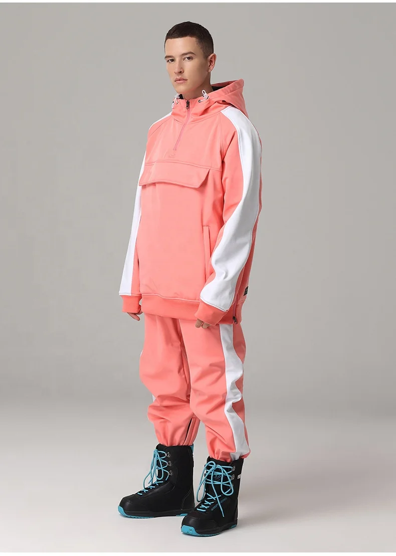 
Waterproof Snowboard Jackets Pants Snowsuits Hooded Ski Wear Hoodies Snowboard Jackets & Coat 