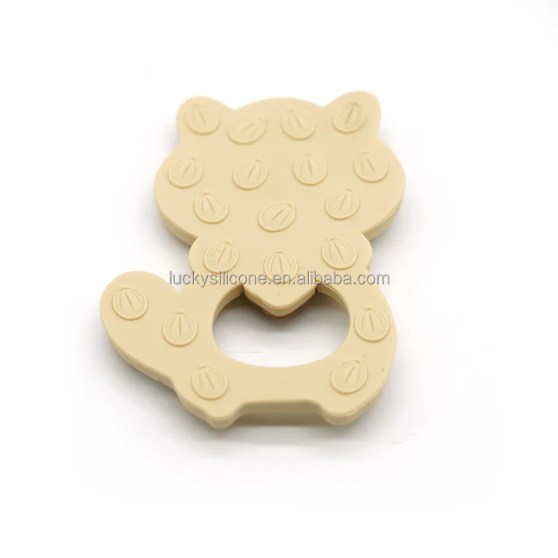 Hot Sale Customized Animal Clip Baby Training Teehers Silicone Baby Toy Teether For Baby Products