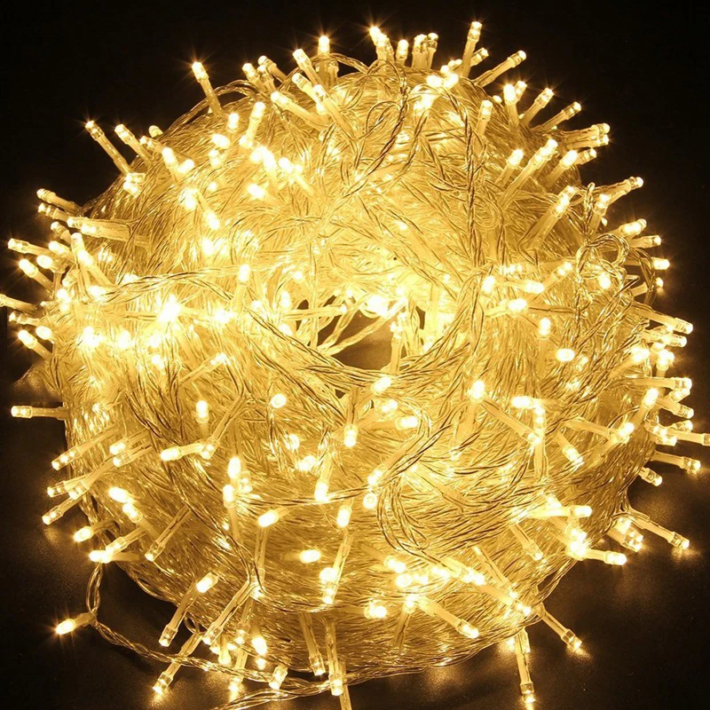 Waterproof Outdoor Home 10M 20M 30M 50M 100M LED Fairy String Lights Christmas Party Wedding Holiday Decoration Garland light