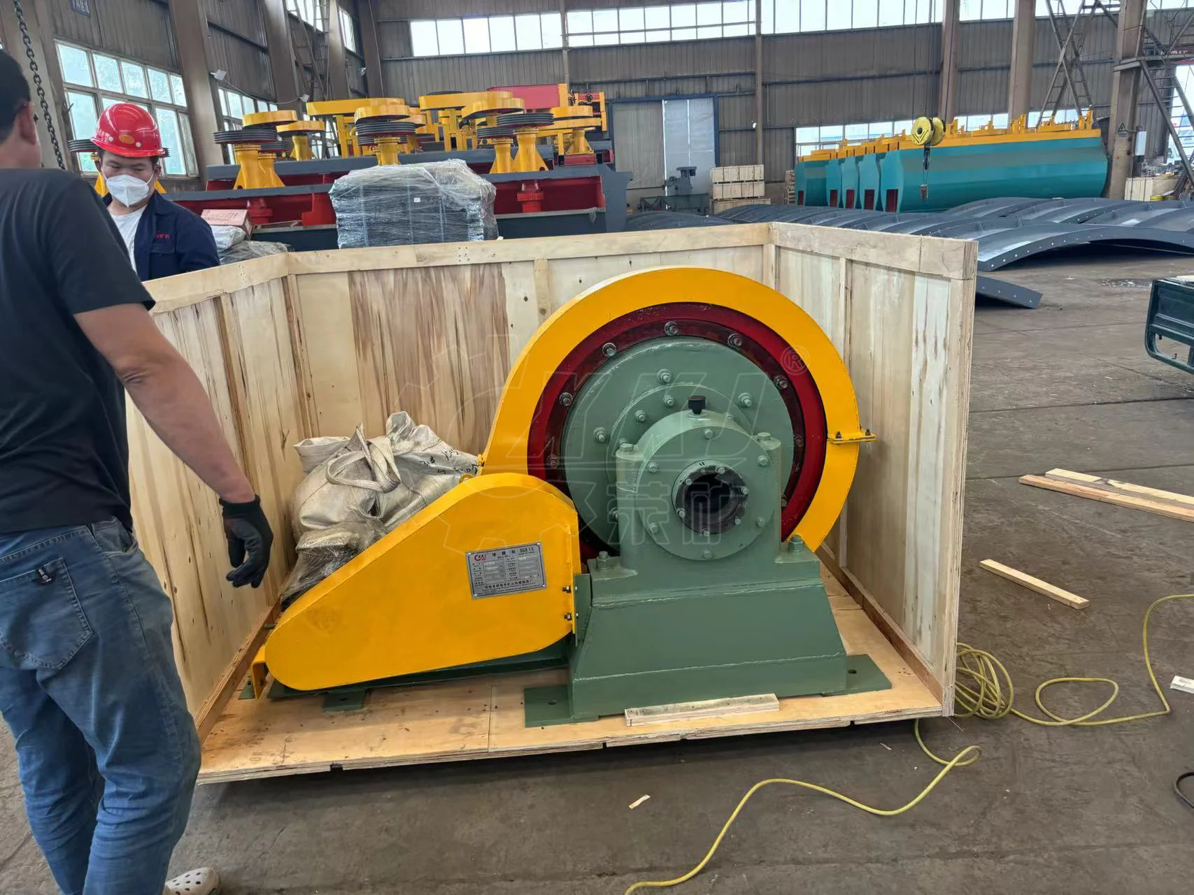 1500kg heavy high-quality small steel-lined ball mill for gold ore grinding