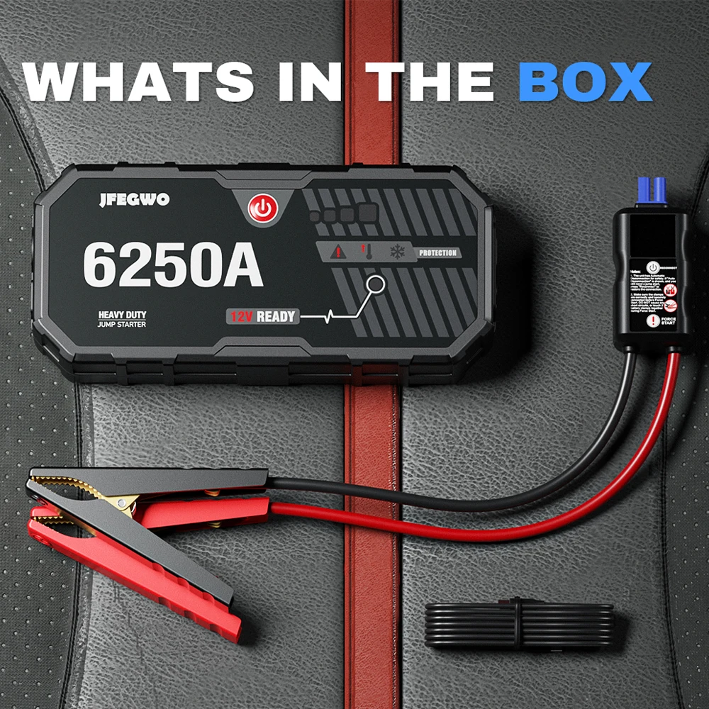 New Design and Emergency car starter jump kit car battery jump starter arrancador de baterias coche