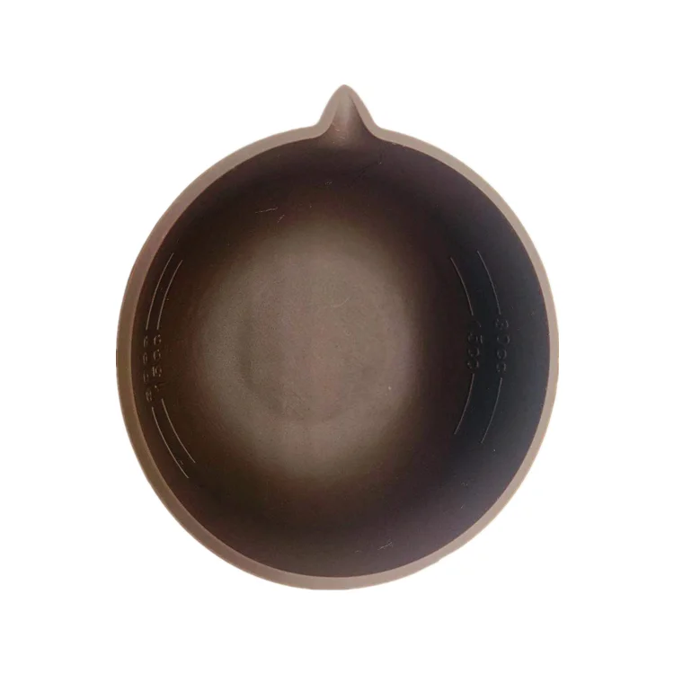 China Supplier Recycle High-quality Small Microwave Safe Food Grade Folding Graduated Silicone Sauce Cup