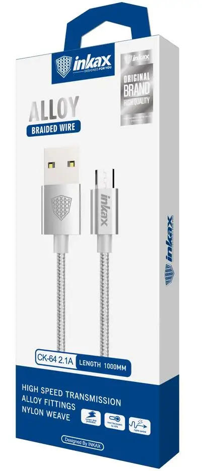 Inkax Phone Cable for Micro IOS Type C Cell Phone Fast Charging  Usb Cable Wholesale