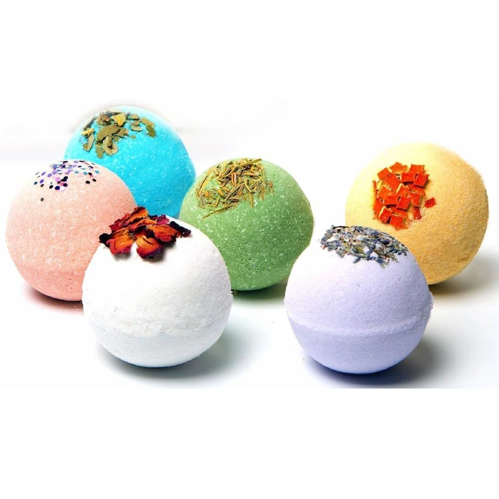 2021Custom oem  bomb fizzies organic bath bomb gift set and bath bombs