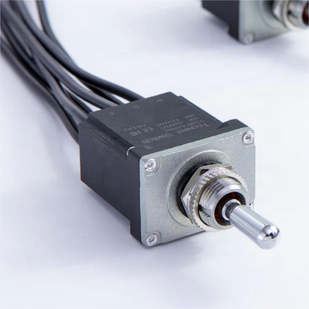 Fully sealed DPDT Momentary  (ON)-OFF-(ON) Toggle Switch