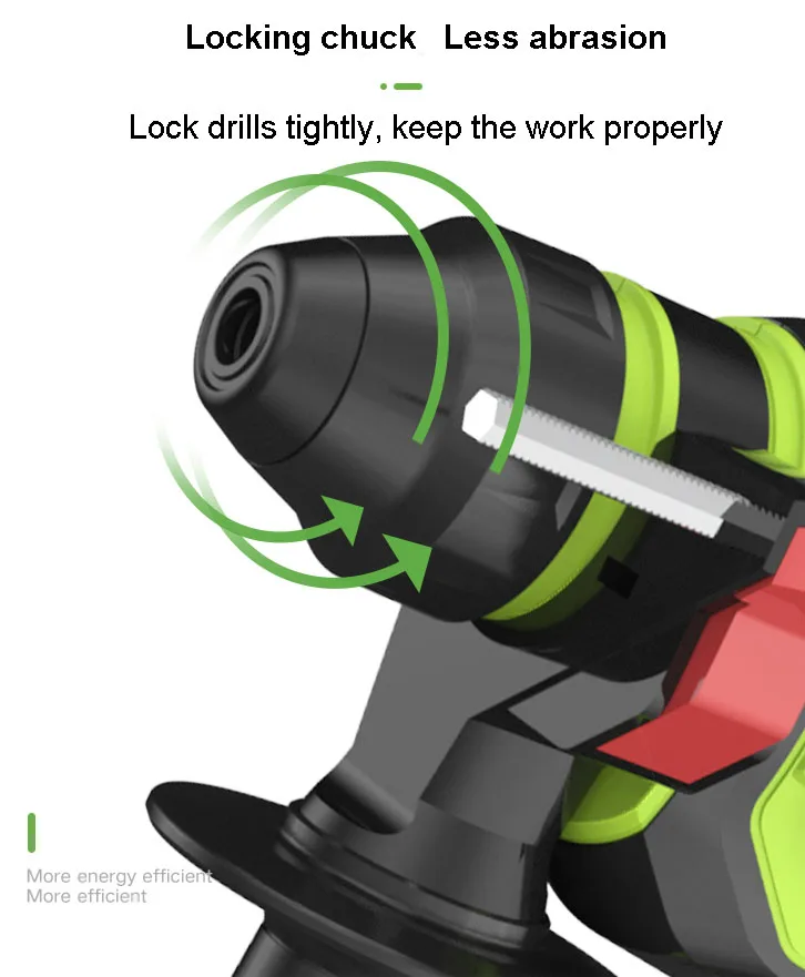 BINLI 88V  Large Strength Strong Multi-function  high Quality Impact Power Hammer dill