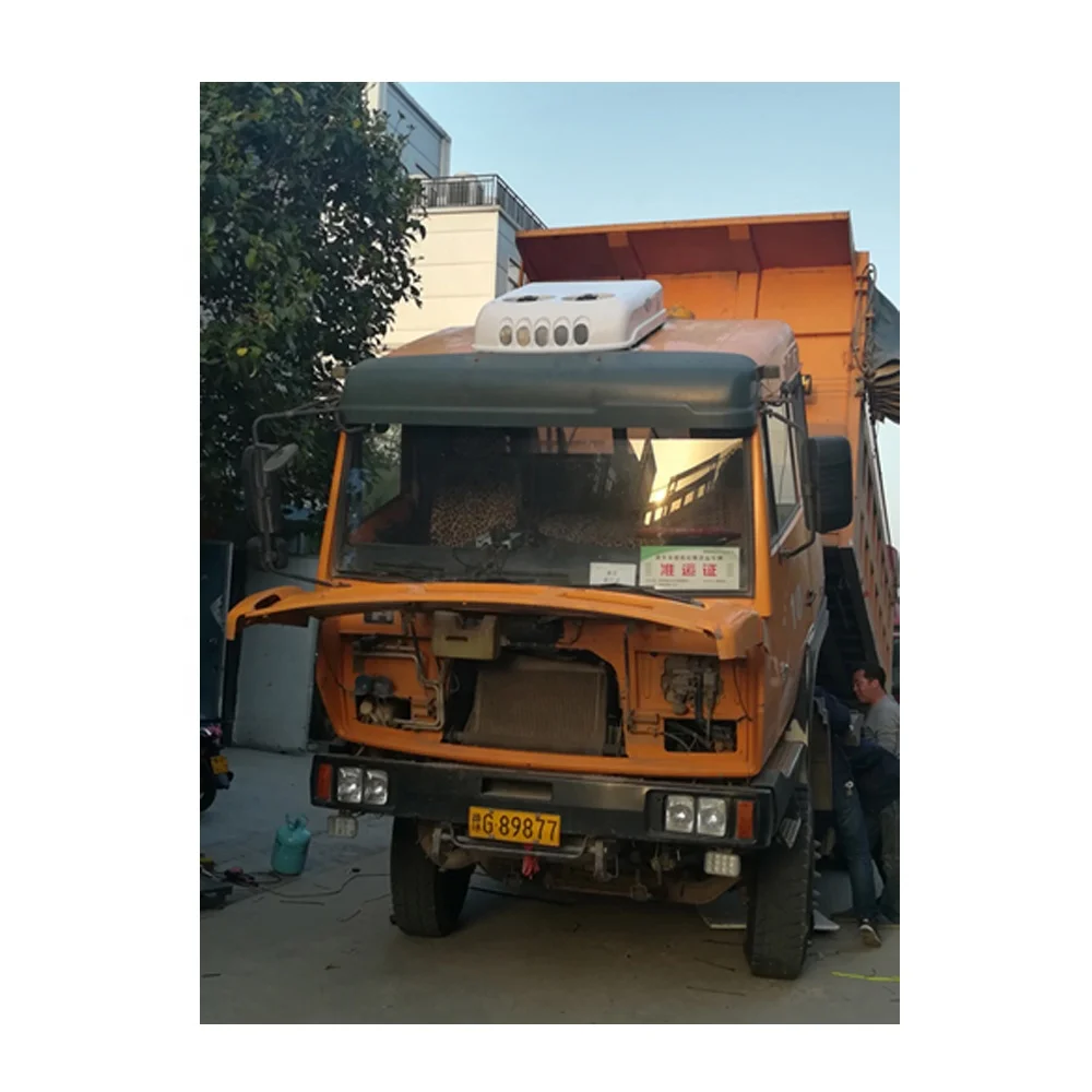 DT40A  dc powered 12v 24v  cooling 3KW  sleeper  roof top truck cab air conditioner