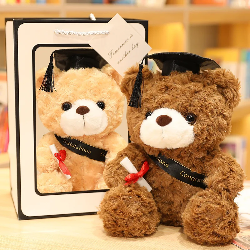 Stuffed & plush toy animal small teddy bear graduation bear teddy plush teddy bear