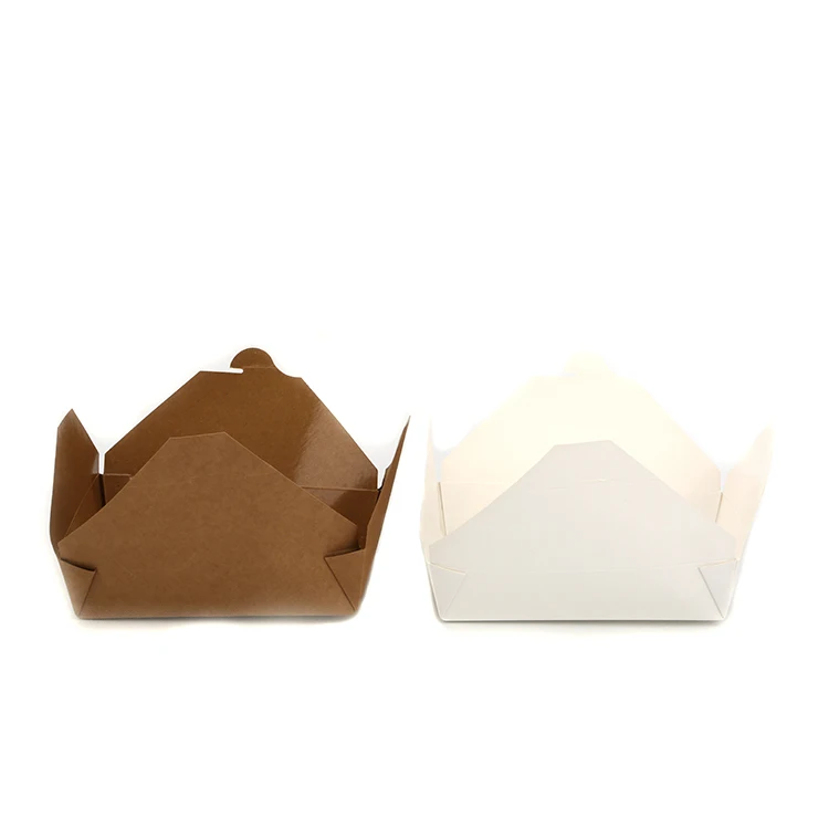 Biodegradable Paper Bowl For Instant Noodle With Partition Lid