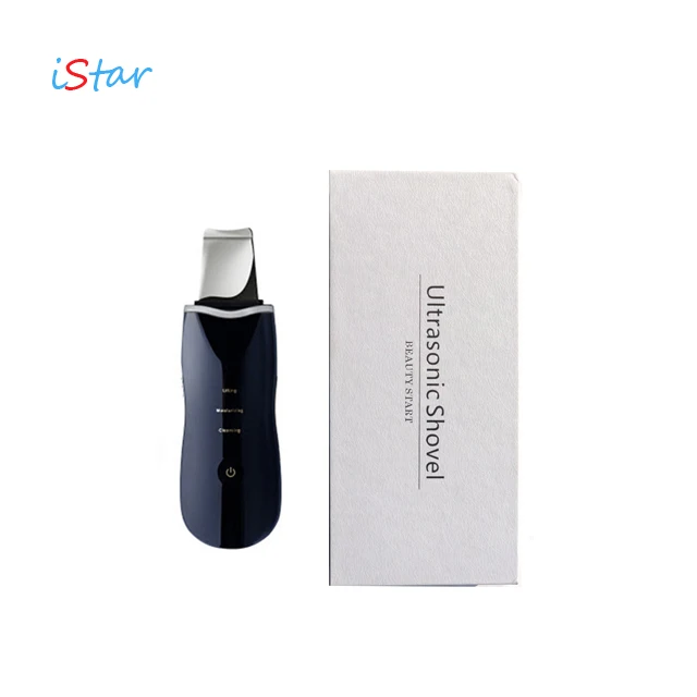 2020 beauty product ultrasonic ion skin scrubber
