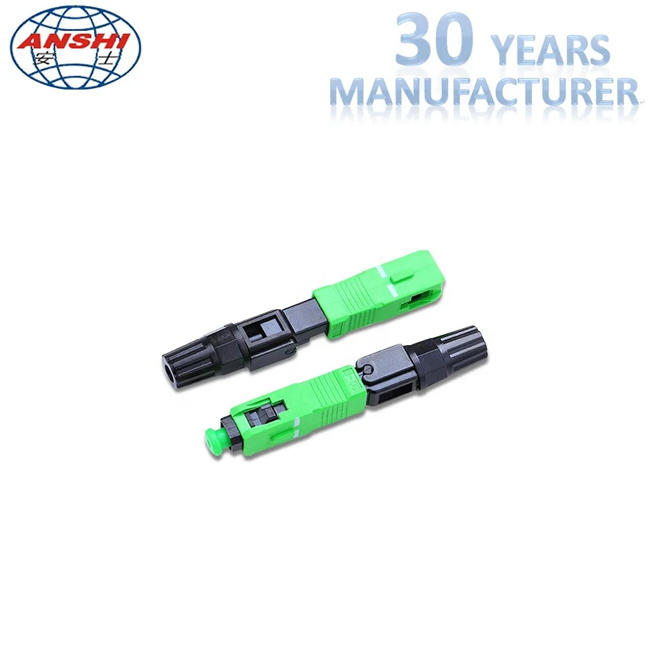 ANSHI Fiber Optic SC/PC Quick FAST CONNECTOR