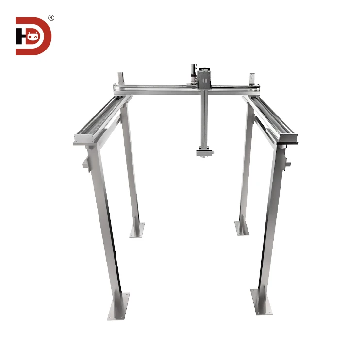 XZY heavy-duty palletizing gantry truss manipulator long stroke linear gear rack module cross guide slide table