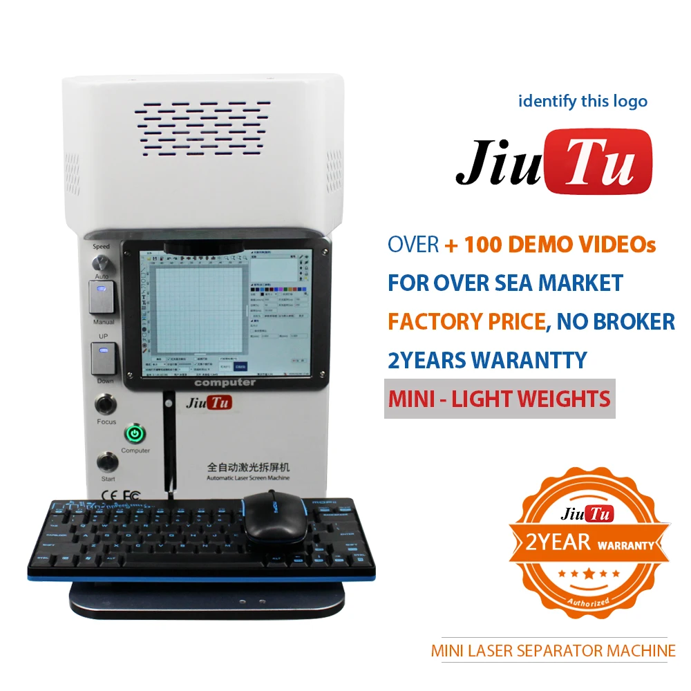 2020 Newest Mini DIY Fiber Engraving Back Cover Separating LCD Repair Laser Separator Machine