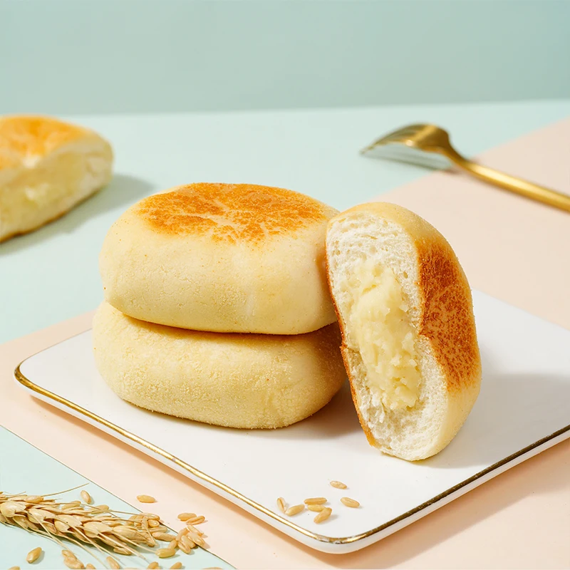 Carlos Food Natto Soymilk Bread Soft White Bread with Egg and Cheese Flavors Sweet Wheat Grain Taste Egg-Inspired Boxed Bread