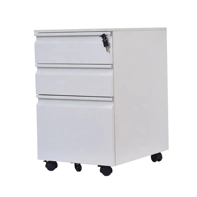 KD Structure Premium Quality Mobile Cabinet Office Furniture Movable Pedestal Locker School Workshop Hospital Filing Cabinets