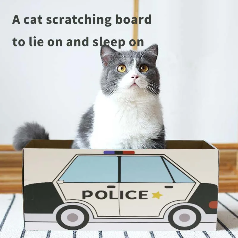 Portable folding easy to install various styles are available cat scratcher nest