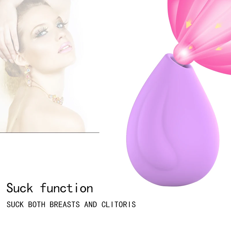 Suction Clitoris Stimulator Women nipple vibrator 10 frequency silent gourd shaped Sex Sucking Clit Vibrator For Female