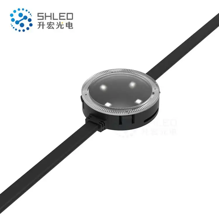  Хит продаж RGB полноцветный 5050 SMD Светодиодный точечный светильник DMX512 6 чипов светодиодный пиксельный Точечный акриловый задний знак 24 В высокая
