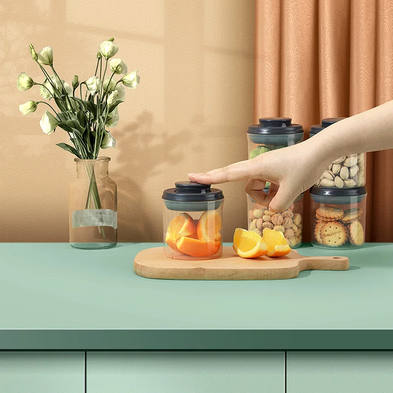 Hot Sale Set Hermeticos Contenedor  Plastic Pantry Storage Containers Plastic Kitchen Storage Container Cereal Dispenser