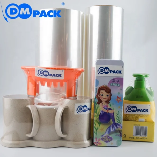 
2020 hot sale books packaging perforated 25mic Polyolefin shrink film 