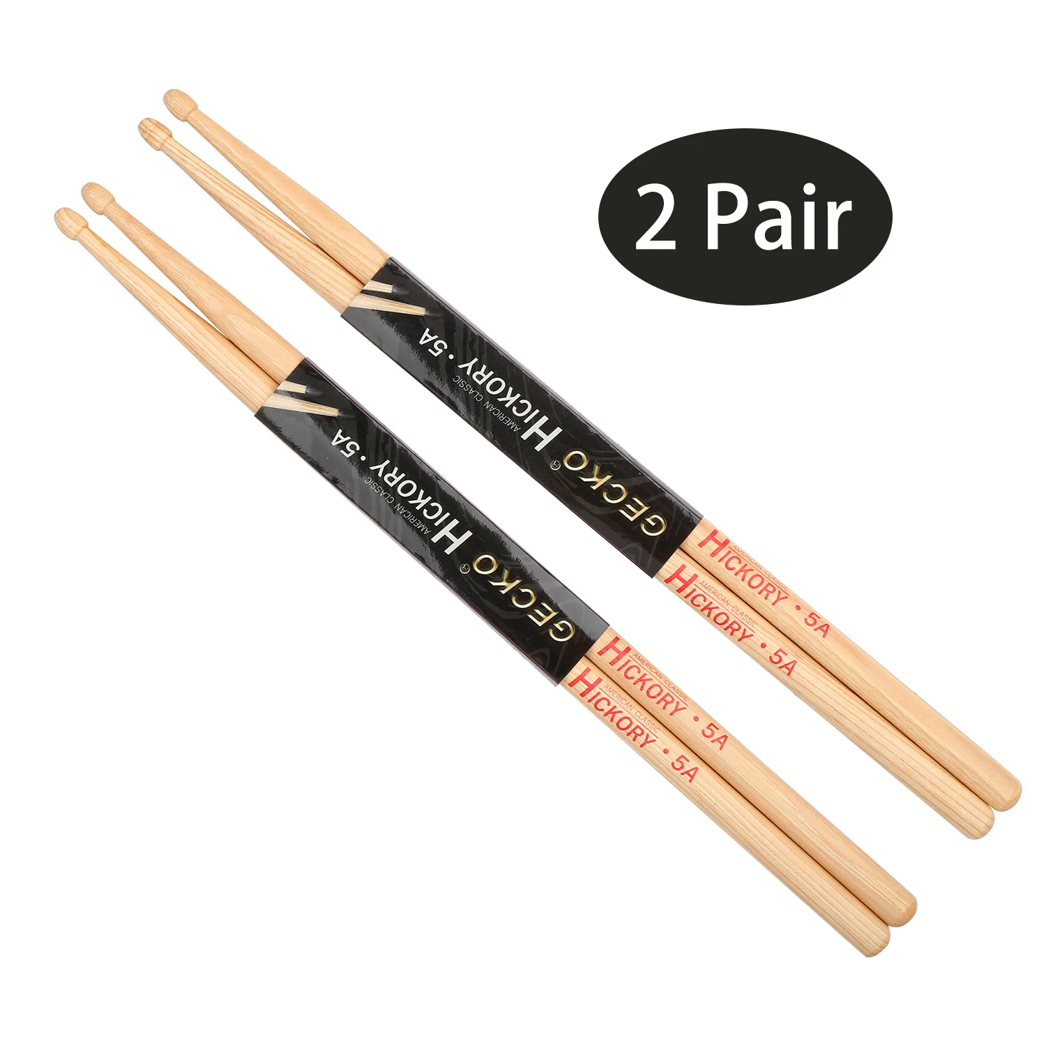 North American Pecan Natural drum stick stand drum sticks bulk drum sticks 7a
