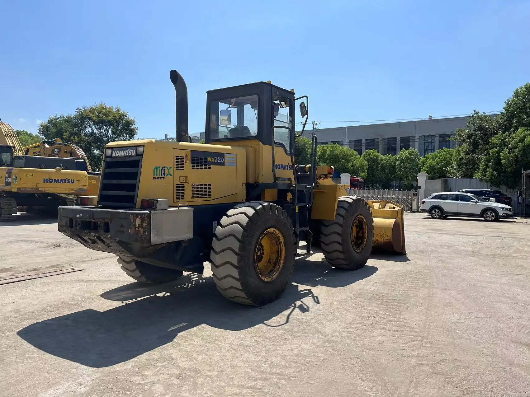 original brand Komatsu wa320 wa380 wa470 wa500 used loader high efficiency factory direct price cheaper for sale