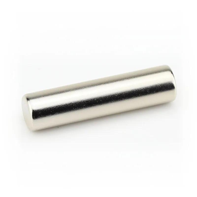 N45 D10x40mm Super Strong Magnetic Long Cylinder Neodymium Rod Magnet