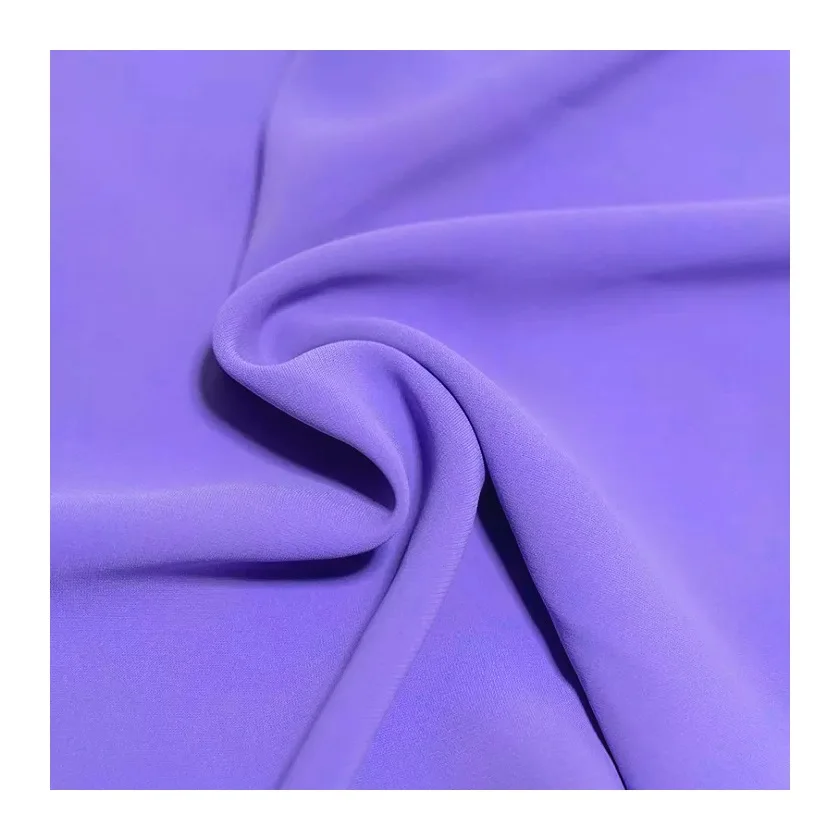 PENGDA Textile 100% Polyester Rosalinda Solid Color Fabric 150gsm For Women Dress For Middle East