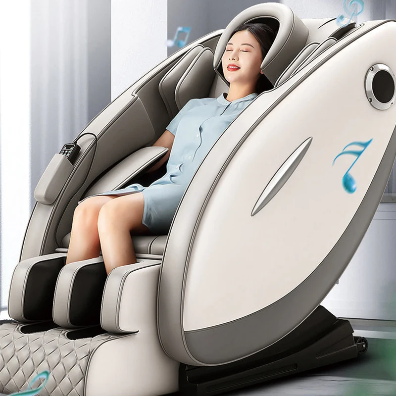 Model Shiatsu Zero Gravity luxury massage chair bluetooth music electric full body Massage recliner Chair With Foot Massage