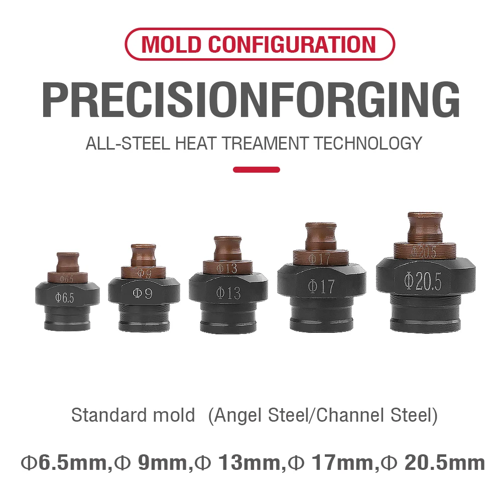 hydraulic hole puncher MHP-20  puncher tool Angle steel channel hydraulic punching machine hydraulic rebar cutter hole puncher